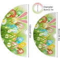 thumbnail image 3 of FMSHPON Easter Easter Theme Pattern Xmas Christmas Tree Skirt Stand Mat for Holiday Party Decoration Indoor Outdoor 36 inches, 3 of 6