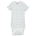 Gerber Baby Girl Short Sleeve Onesies Bodysuits, 5Pack (Newborn 12