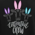 thumbnail image 3 of CafePress - COTTONTAIL CREW Pajamas - Women's Short Sleeve Print T-Shirt and Pants Dark Cotton Pajama Set, 3 of 7