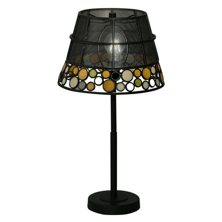 Dale Tiffany Lighting - Pasqual Mesh - 2 Light Table Lamp