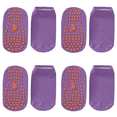 thumbnail image 2 of Calcetines tobilleros Calcetines cómodos para padres e hijos para yoga Barre Pilates (púrpura L), 2 of 2