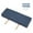 navy blue, variant on Massage Table Extender Length Extension Pillow PU Leather High Density Sponge for Taller Users on Folding Beds