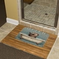 thumbnail image 6 of 20x32 inches Rustic Bathroom Rug - Otter Wash Your Paws - Cute and Functional, Non-Slip Backing, Perfect for Bathroom and Kitchen, Soft Material, Easy to Wash, 6 of 8