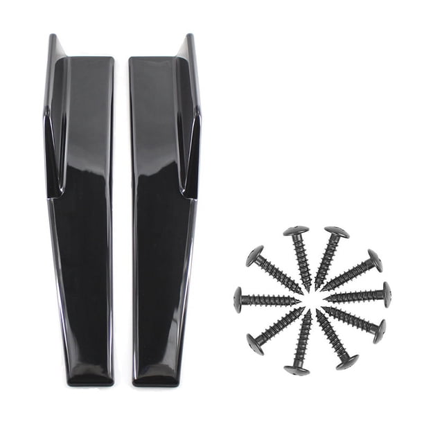 Vehicle Extension Line Side Skirts Fits Universal Vehicles Black 450mm Exterior Side Bottom ...
