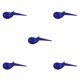 thumbnail image 2 of Soidarity PE Golf Tee Reutilizable Silla profesional Forma Practicar Ball Holder Actividad exterior Golf Tees Accesorios Azul Azul 5piezas Soidarity CBP224486, 2 of 5