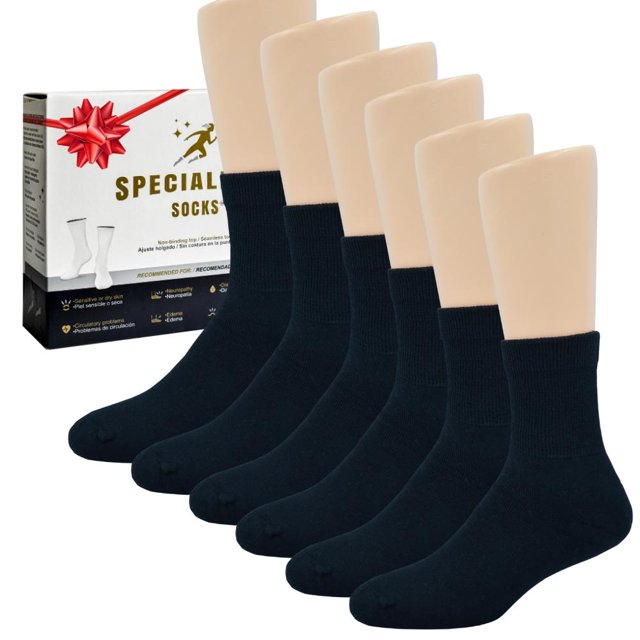 Calcetines Specialized Socks Talla 5 - 9.5 Cortos Negros 6 pares