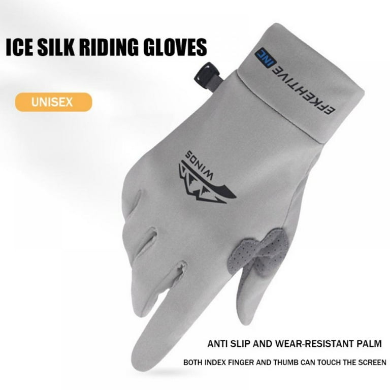 UV Sun Protection Gloves for Women Full Finger Touchscreen UPF 50+
