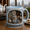 Black, variant on British Shorthair Cat Ceramic Mugs Cozy Library Lover Gift 11oz 15oz