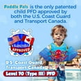 thumbnail image 3 of Body Glove Paddle Pals Life Jacket - USCG Approved Life Vest - Octopus Drummer, 3 of 7
