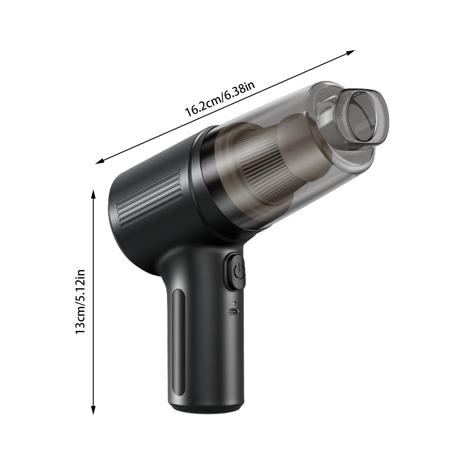 Wireless Handheld Car Vacuum Cleaner Cordless High Power Suction Multifunctional Tool for Vehicle Cleaning and