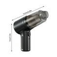 thumbnail image 2 of Portable Cordless Vacuum Cleaner Handheld Wireless High Power Suction Blowing 2 in 1 Multi Functional Small Vacuum with Attachments for Car Home Office Keyboard Pet Hair Dust Debris Cleaning, 2 of 2