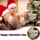 thumbnail image 5 of Fiudx Ofertas relámpago 1 pieza de adorno colgante para árbol de recuerdo con forma de máscara de San Valentín, 5 of 6