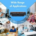 thumbnail image 3 of 210X Toner Cartridges High Yield with Chip 210A Compatible for HP 210X 210 Toner Cartridges HP Color Laserjet MFP 4301fdw 4301fdn Pro 4201dw 4201dn Series Printer Ink 2 Pack BK, 3 of 8