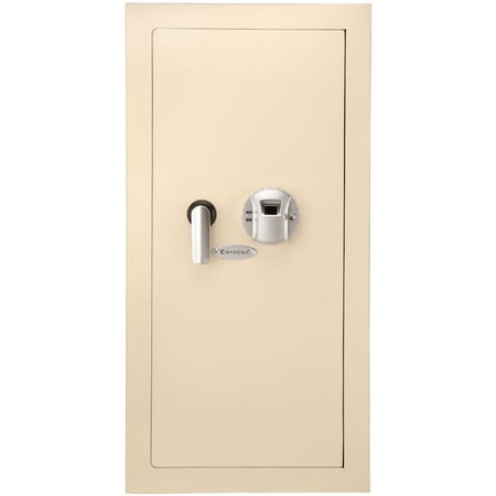 Barska 0.82 Cubic Ft Beige Color Large Biometric Wall Safe