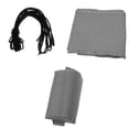 thumbnail image 1 of de montaje de repuesto de silla reclinable universal - Reemplaza cables, colchón de tela extraíble y almohada para reposacabezas de silla - Gris BLESIY Malla de repuesto para sillón reclinable, 1 of 8