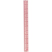 ACME UNITED Westcott Plastic Ruler - B-65, 10ths