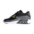 thumbnail image 4 of Nike Air Max 90 LTR (GS) Big Kids Shoes Black/Dark Grey/Palm Green 833412-008, 4 of 6