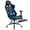 Blue, variant on CL.HPAHKL Video Gaming Chair with Footrest & Massage Lumbar Support, Ergonomic Computer Chair Reclining High Back Gamer Chair PC Office Chair for Adults Women Men, Black