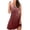 Wine, variant on IROINNID Fit&Flare Dress For Women Strapless Sleeveless Sexy Vintage Round Dresses Round Neckline Gradient Dress