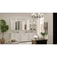 thumbnail image 2 of Keonjinn 72” x 36” Brushed Nickel Vanity Mirror Silver Rectangle Large Bathroom Mirror Modern Metal Frame Wall Mounted Mirror(Horizontal/Vertical), 2 of 7