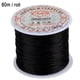 thumbnail image 2 of Hilo de abalorios de 60M Billuyoard cordón elástico portátil DIY colgante de pulsera fabricación de joyas cuerda Artesanía Negro, 2 of 6
