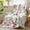 Colorful Floral, variant on Lotus Karen Floral Fleece Throw Blanket 50x60 Inches - Colorful Wildflowers Botanical Print Blanket Gifts for Women Soft Cozy Lightweight Throws for Bed Sofa Couch Decorative