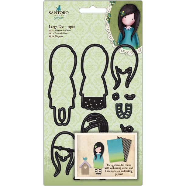 Santoro's Gorjuss Decorative Dies 11/PkgBirds Of A Feather Walmart