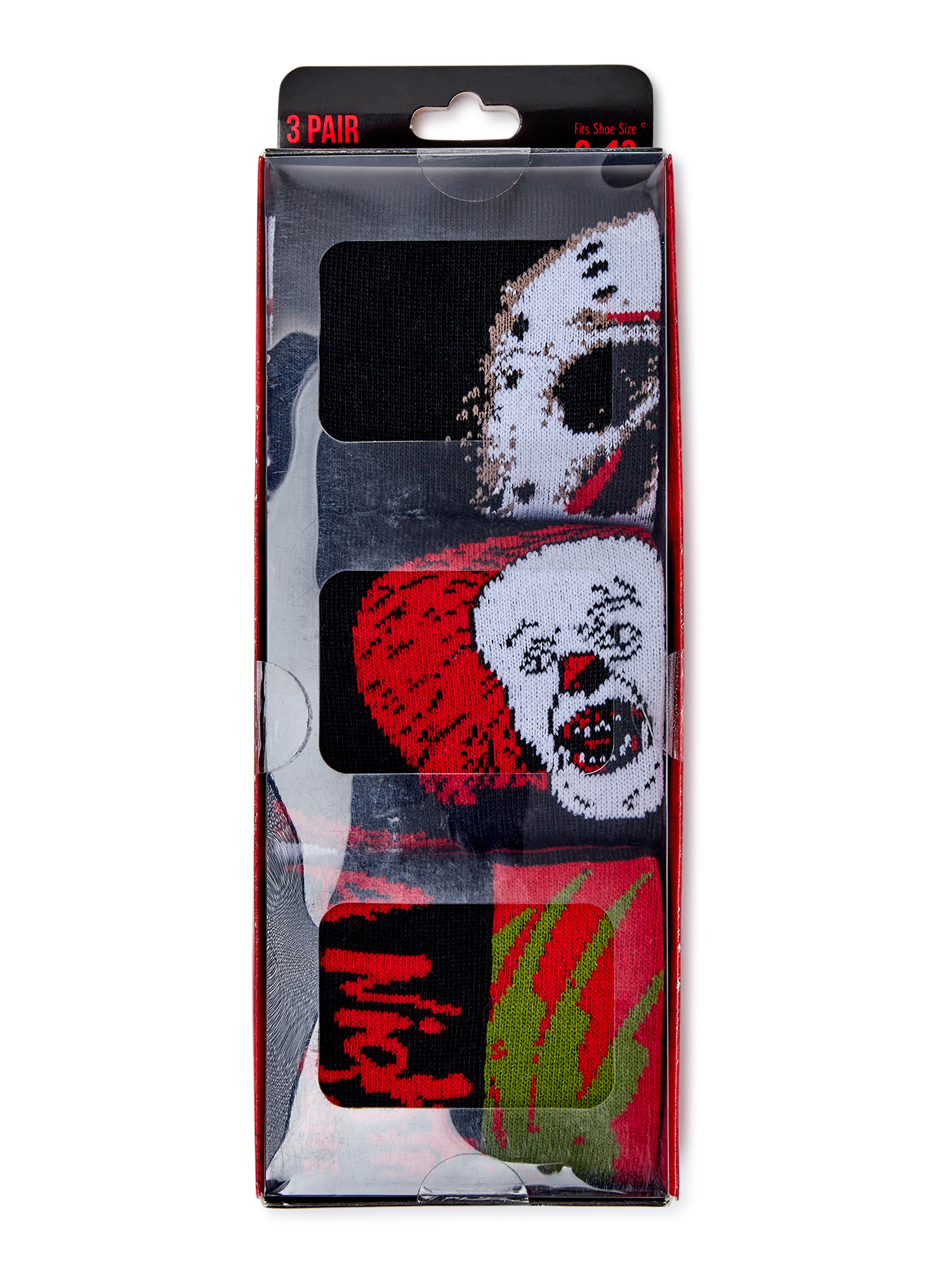 Horror Men's Socks, 3-Pack