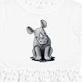 thumbnail image 4 of Inktastic Curious Rhinos Girls Toddler Dress, 4 of 5