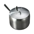 thumbnail image 3 of kurtrusly Sucrier Café Thé Pot à Épices Gadgets de Cuisine Récipient à Sel Design Intégré Fournitures de Cuisine Pot d'Assaisonnement Argent type 1 S, 3 of 9
