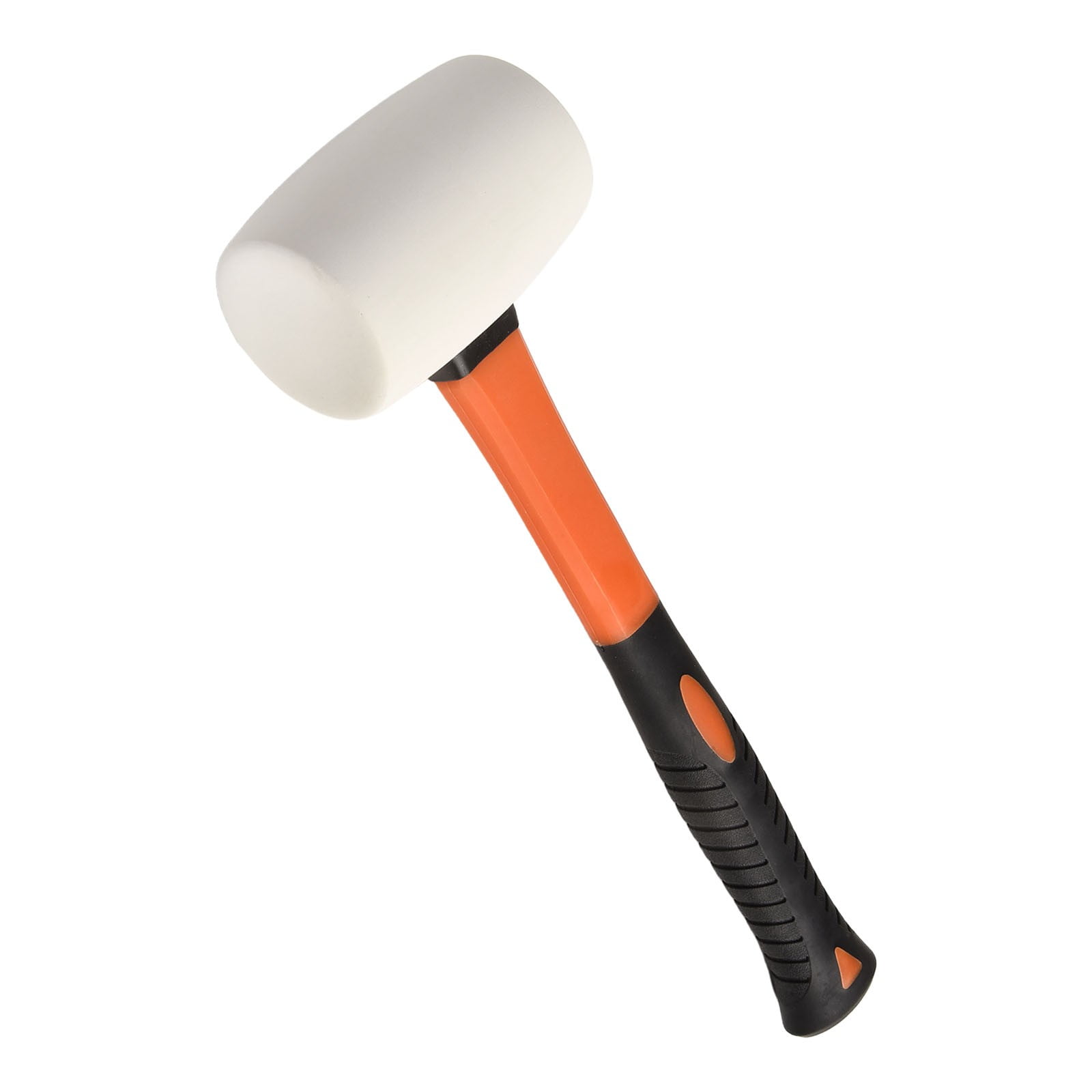 Rubber Mallet Fibreglass Handle Tile Mallet Solid Rubber Flooring Installation White Fangkenuo