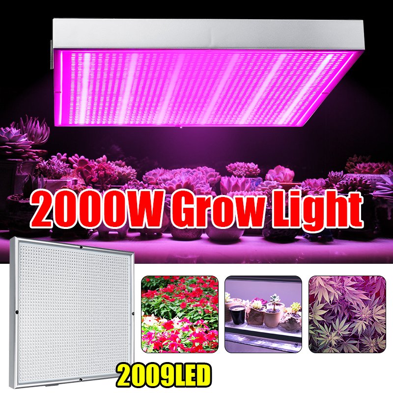 2000W LED Plant Grow Light Full Spectrum Indoor Hydroponic Grow Light