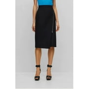 BOSS Vemboka Zip Trim Pencil Skirt