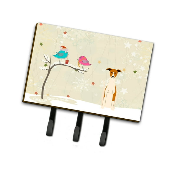 Christmas Presents between Friends Whippet Leash or Key Holder