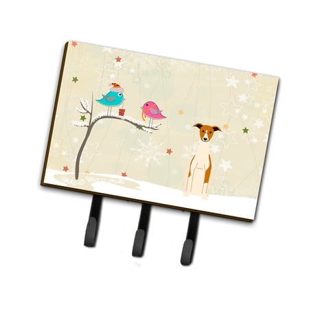 Christmas Presents between Friends Whippet Leash or Key Holder