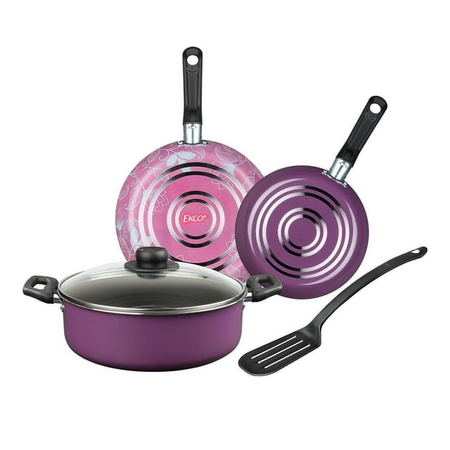 Batería de Cocina Ekco 5 piezas color morada