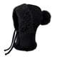 thumbnail image 1 of Gorro De Punto 3 En 1 Con Bufanda Y Mascarilla Para Mujer, Conjunto De Esquí Cálido De Otoño E Invierno Con Forro Polar Para Mayor Comodidad Y Resistencia Al Viento, Negro, 53-58cm (1 Unidad) Rkxzt, 1 of 9