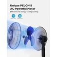 thumbnail image 2 of PELONIS Ventilador de pie oscilante con control remoto de pedestal de 16 pulgadas, temporizador de 7 horas, 3 velocidades, 2 of 5