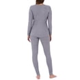thumbnail image 5 of Women's and Women's Plus Waffle Thermal Underwear Crew Top, 5 of 7