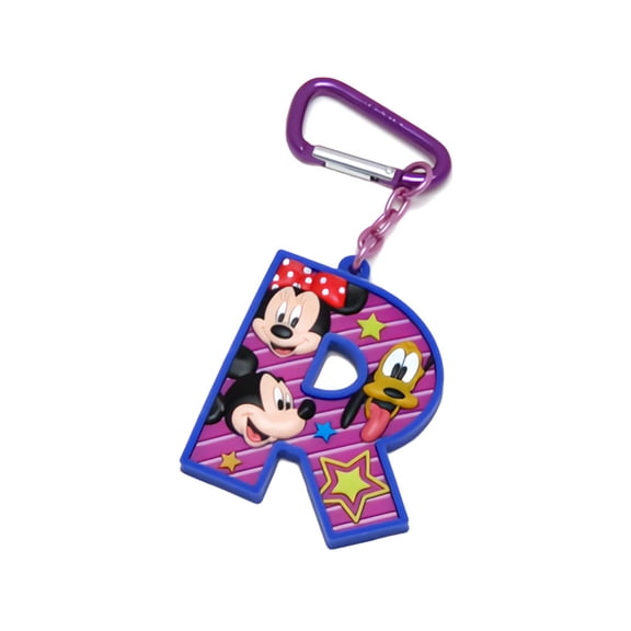 Mickey and Friends Letter R Laser Cut Keychain