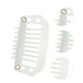 thumbnail image 2 of Unique Bargains 20 Pcs 8-Teeth Snap Wig Hair Clips for Hair Extension Beige, 2 of 5