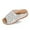 B Silver, variant on Wovix House Slipper For Women Retro Open Toed Platform Sandals Comfortable Beach Slippers Casual Arch Support Footwear Daily Wear