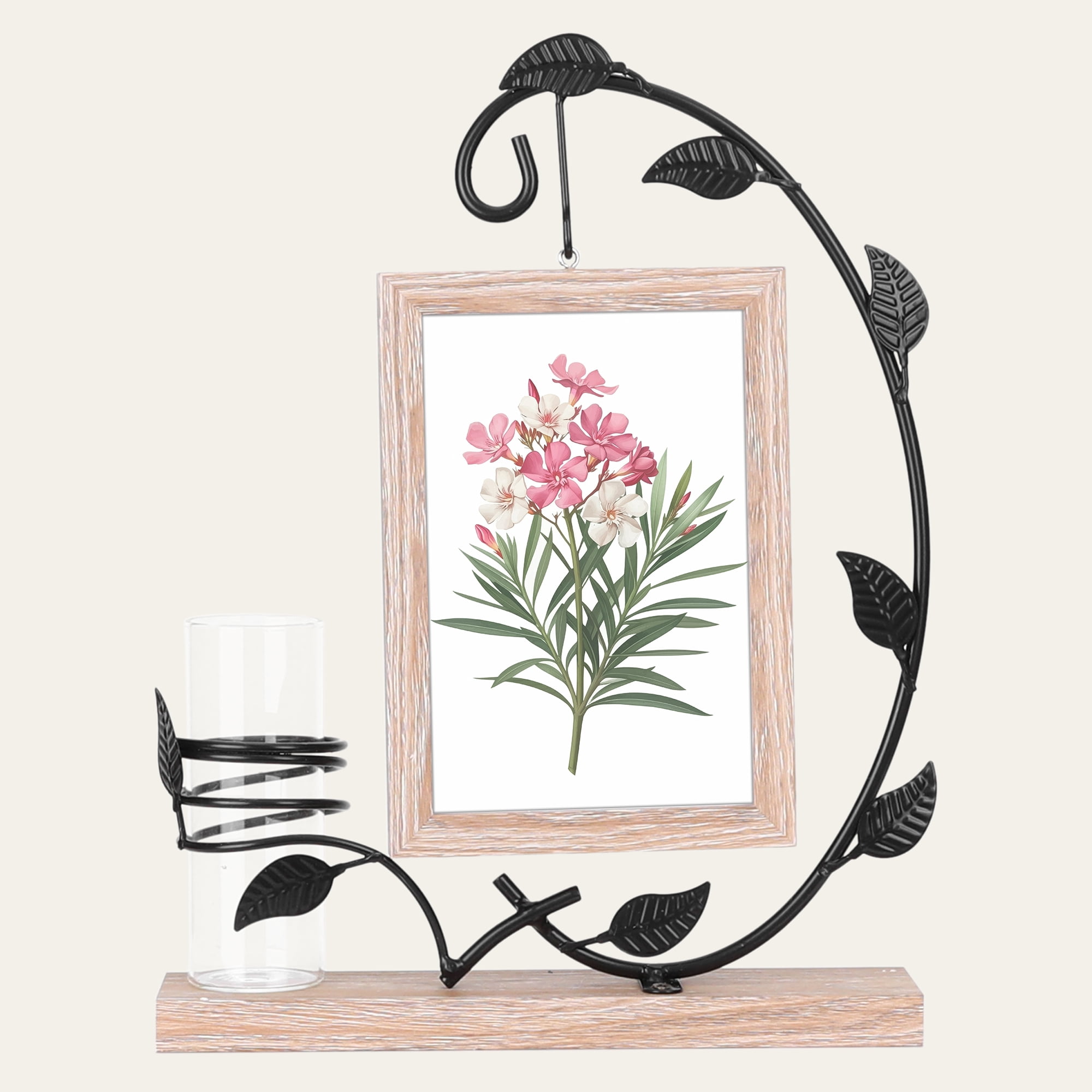Unique Bargains Picture Frames for Photo on Tabletop Creativity Frames Grey Grain Color