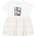 thumbnail image 3 of Inktastic I Love My Mimi Retro Red and Blue Girls Baby Dress, 3 of 5