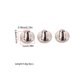 thumbnail image 3 of Eigraketly 3 uds tornillo moleteado profesional antiadherencia buena fijación tornillos de pulgar sujetador ranurado tuerca de tornillo de larga duración Accesorios para instrumentos musicales Eigraketly OD027087-00, 3 of 6