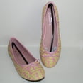 thumbnail image 2 of Lady Godiva Erin-2 Lattice Slip on Flats Pastels NWOB (pink/yellow/green, 6.5), 2 of 6