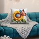 thumbnail image 1 of Sunflower Pillow Cover Without Core Independence Day Sofa Cushion Pillow Cover, 1 of 8