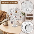 thumbnail image 4 of LNGOOR Photo Frame Family Tree Metal Family Tree Photo Frame Tree Shape Display Rich Multi Picture Frame Tree Free Combination Photo Picture Tree Displays for Home Wedding Decor, 4 of 10