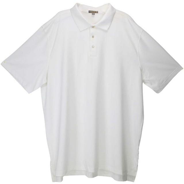 Peter Millar Polo en Polyester Blanc pour Homme - 3 XT