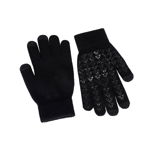 Sonducket Guantes de punto Invierno Mujer Hombre Calentamiento de manos Cubierta Accesorio de ropa Pantalla táctil Punto Guante de dedos completos Tipo 1 guantes y mitones Tipo 1 Sonducket AP010237-01